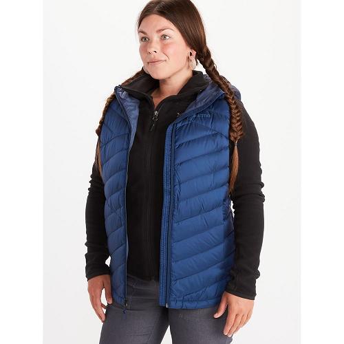 Marmot Highlander Jackets - Womens Vest Navy CA4120856 Canada